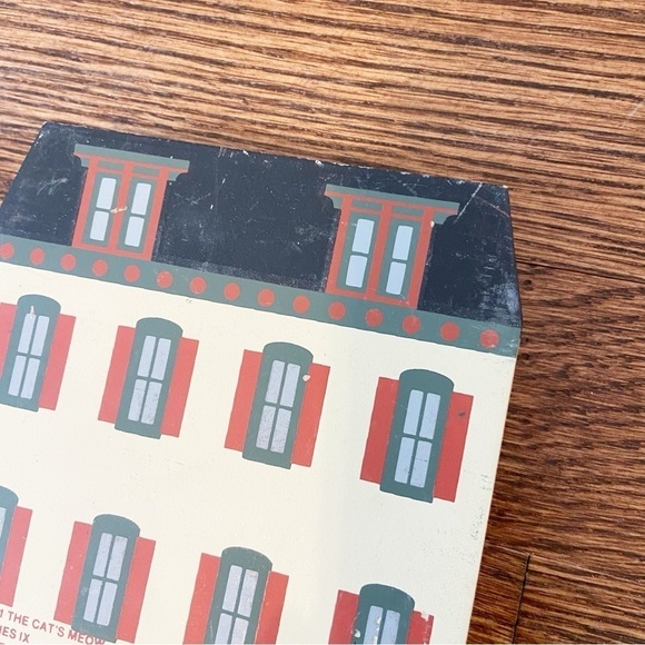 The Cat’s Meow | Vintage 1991 Series IX Lot of 4 Miniature houses Cottage Core - Picture 9 of 10